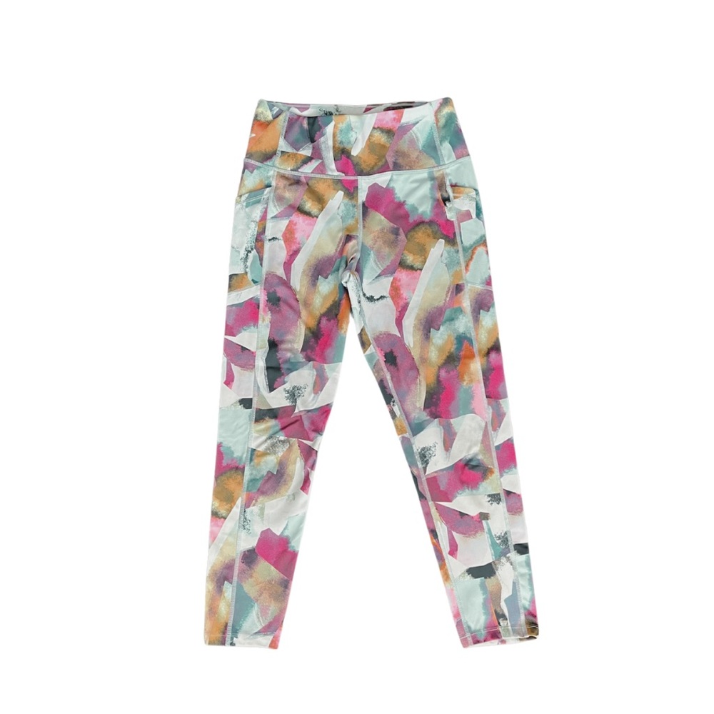CALVIN KLEIN PERFORMANCE || SIZE M || LEGGINS || PINK WHITE YELLOW BLACK BLUE